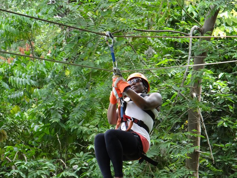 Zip Lining with Canopy Tours in Punta Cana