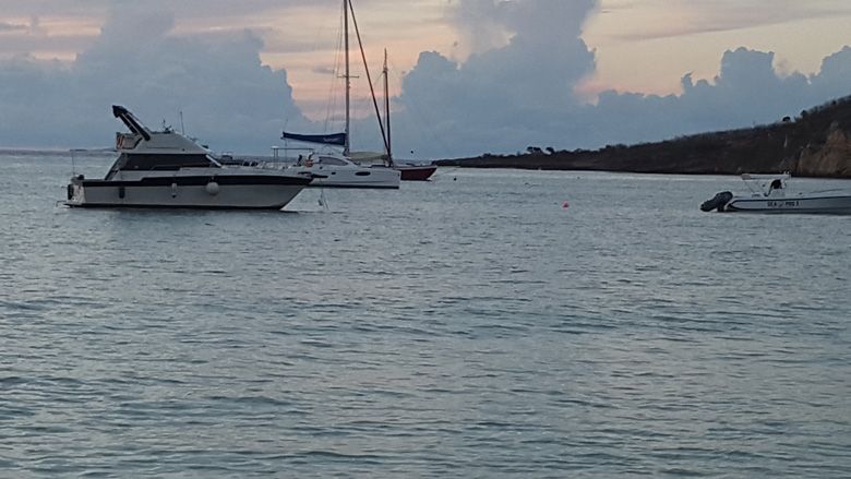 Boats in Sandy Ground, Anguilla
