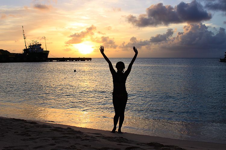 Beautiful Sunset in Anguilla