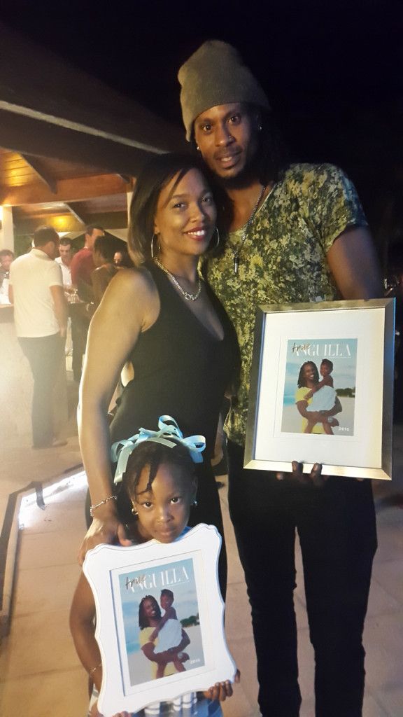 Omari Banks and Family