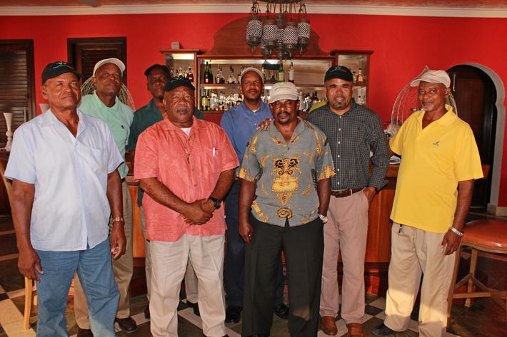 Taxi Drivers and Mr. Kevin Carty at Cap Juluca Hotel