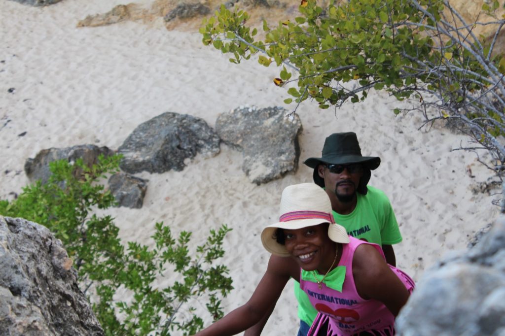 Little Bay, Anguilla - Rope Climbing