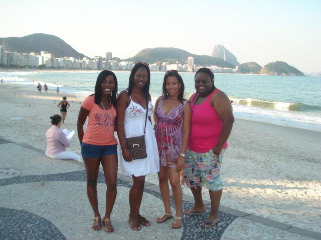 On the beach, Rio de Janeiro