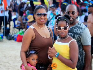 Faces at August Monday Beach Party 2015